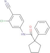 N-(3-chloro-4-cyanophenyl)(phenylcyclopentyl)formamide