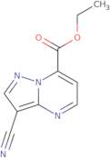 Ethyl 3-cyanopyrazolo[1,5-a]pyrimidine-7-carboxylate