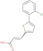 3-[5-(2-Chlorophenyl)thiophen-2-yl]prop-2-enoicacid