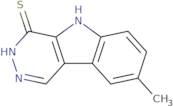 8-Methyl-5H-pyridazino[4,5-b]indole-4-thiol