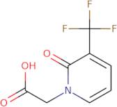 2-[2-Oxo-3-(trifluoromethyl)-1,2-dihydropyridin-1-yl]acetic acid