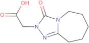 2-{3-Oxo-2H,3H,5H,6H,7H,8H,9H-[1,2,4]triazolo[4,3-a]azepin-2-yl}acetic acid