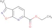 Ethyl 3-methyl-[1,2]oxazolo[5,4-b]pyridine-6-carboxylate