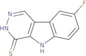 8-Fluoro-5H-pyridazino[4,5-b]indole-4-thiol