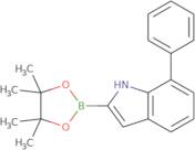 7-Phenyl-2-(4,4,5,5-tetramethyl-1,3,2-dioxaborolan-2-yl)-1H-indole