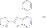 (S)-7-Phenyl-2-(pyrrolidin-2-yl)thiazolo-[5,4-d]pyrimidine hydrochloride