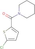 1-(5-Chlorothiophene-2-carbonyl)piperidine, 95.00