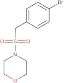 4-[(4-Bromobenzyl)sulfonyl]morpholine