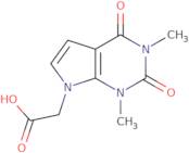 2-{1,3-Dimethyl-2,4-dioxo-1H,2H,3H,4H,7H-pyrrolo[2,3-d]pyrimidin-7-yl}acetic acid