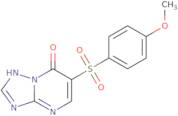 6-[(4-Methoxyphenyl)sulfonyl][1,2,4]triazolo[1,5-a]pyrimidin-7(4H)-one