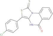 3-(4-Chlorophenyl)-1-thioxo[1,3]thiazolo[3,4-a]quinazolin-5(4H)-one