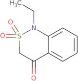 1-Ethyl-1H-2,1-benzothiazin-4(3H)-one 2,2-dioxide