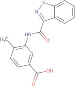 3-[(1,2-Benzisothiazol-3-ylcarbonyl)amino]-4-methylbenzoic acid