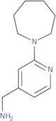 [2-(Azepan-1-yl)pyridin-4-yl]methanamine