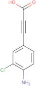 3-(4-Amino-3-chlorophenyl)prop-2-ynoicacid