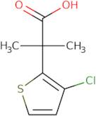 2-(3-Chlorothiophen-2-yl)-2-methylpropanoic acid