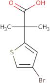 2-(4-Bromothiophen-2-yl)-2-methylpropanoicacid