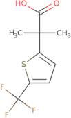 2-Methyl-2-[5-(trifluoromethyl)thiophen-2-yl]propanoic acid