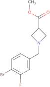 Methyl 1-(4-bromo-3-fluorobenzyl)azetidine-3-carboxylate