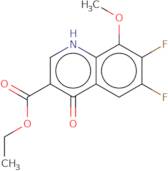 Ethyl 6,7-difluoro-8-methoxy-4-oxo-1H-quinoline-3-carboxylate