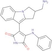 (R)-3-(2-(Aminomethyl)-2,3-dihydro-1H-pyrrolo[1,2-a]indol-9-yl)-4-(phenylamino)-1H-pyrrole-2,5-dio…