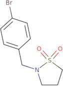 2-[(4-Bromophenyl)methyl]-1,2-thiazolidine-1,1-dione