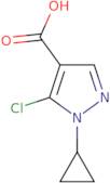 5-Chloro-1-cyclopropyl-1H-pyrazole-4-carboxylic acid