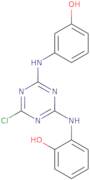 3-(4-(2-Hydroxyphenylamino)-6-chloro-1,3,5-triazin-2-ylamino)phenol