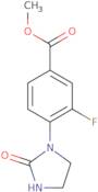 Methyl 3-fluoro-4-(2-oxoimidazolidin-1-yl)benzoate