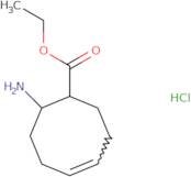 rac-Ethyl (1R,4Z,8S)-8-aminocyclooct-4-ene-1-carboxylate hydrochloride
