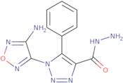 1-(4-Amino-furazan-3-yl)-5-phenyl-1H-[1,2,3]triazole-4-carboxylic acid hydrazide