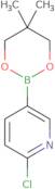 2-chloro-5-(5,5-dimethyl-1,3,2-dioxaborinan-2-yl)pyridine