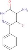 4-Amino-5-bromo-6-phenylpyridazin-3(2H)-one
