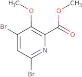 Methyl 4,6-dibromo-3-methoxypicolinate
