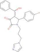 4-Benzoyl-5-(4-fluorophenyl)-3-hydroxy-1-[3-(1H-imidazol-1-yl)propyl]-2,5-dihydro-1H-pyrrol-2-one