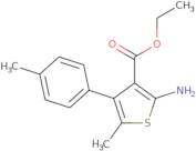 Ethyl 2-amino-5-methyl-4-(4-methylphenyl)thiophene-3-carboxylate