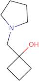 1-[(Pyrrolidin-1-yl)methyl]cyclobutan-1-ol