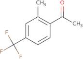 1-[2-Methyl-4-(trifluoromethyl)phenyl]ethan-1-one