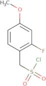 (2-Fluoro-4-methoxyphenyl)methanesulfonyl chloride