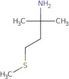 2-Methyl-4-(methylsulfanyl)butan-2-amine