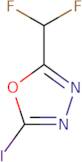 2-(Difluoromethyl)-5-iodo-1,3,4-oxadiazole