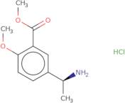 Methyl 5-[(1S)-1-aminoethyl]-2-methoxybenzoate hydrochloride