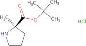 tert-Butyl (2R)-2-methylpyrrolidine-2-carboxylate hydrochloride