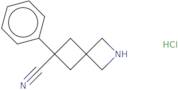 6-Phenyl-2-azaspiro[3.3]heptane-6-carbonitrile hydrochloride