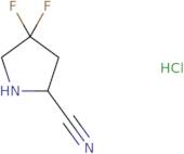 4,4-Difluoropyrrolidine-2-carbonitrile hydrochloride