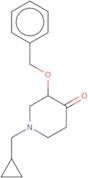 3-(Benzyloxy)-1-(cyclopropylmethyl)piperidin-4-one