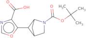 5-{2-[(tert-Butoxy)carbonyl]-2-azabicyclo[2.1.1]hexan-5-yl}-1,3-oxazole-4-carboxylic acid