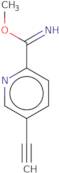 Methyl 5-ethynylpyridine-2-carboximidate
