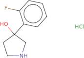 3-(2-Fluorophenyl)pyrrolidin-3-ol hydrochloride