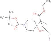 1'-tert-Butyl 1-ethyl 4-(iodomethyl)-3-oxaspiro[bicyclo[2.1.1]hexane-2,4'-piperidine]-1,1'-dicarbo…